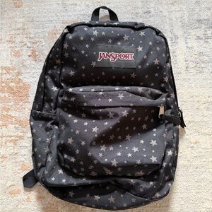 JanSport Starry Night Black Backpack